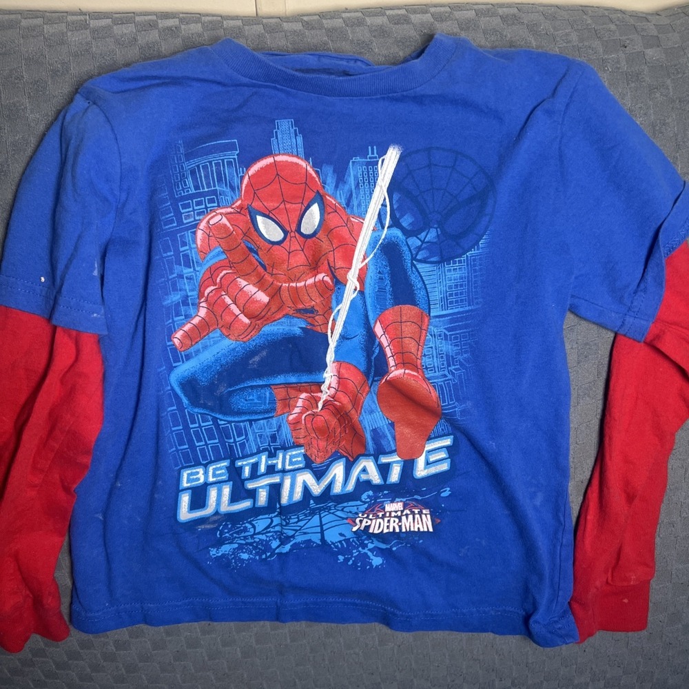 Marvel The Amazing Spider-Man Long Sleeve Shirt size 5/6